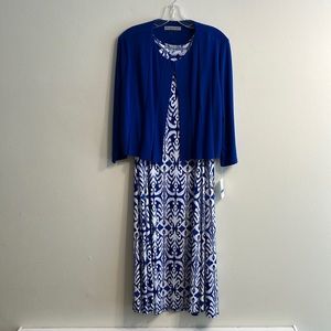 Danny and Nicole dress 2-piece set size XL NWT